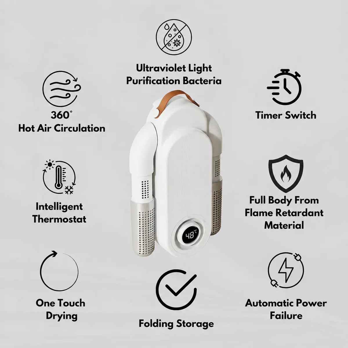 TheDryNest™ Portable Shoe Dryer
